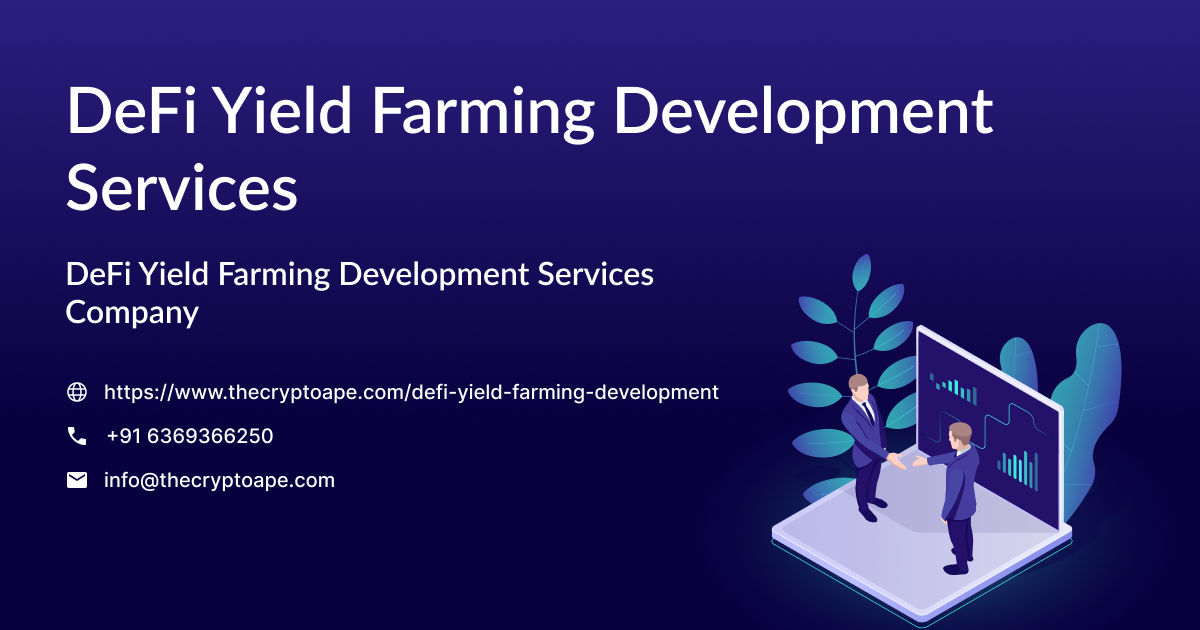 Turn Liquidity into Passive Income with DeFi Yield Farming Development